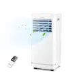 Costway 10000 Btu Portable Air Conditioner With Dehumidifier & Fan Mode, Up To 350 Sq. Ft In White