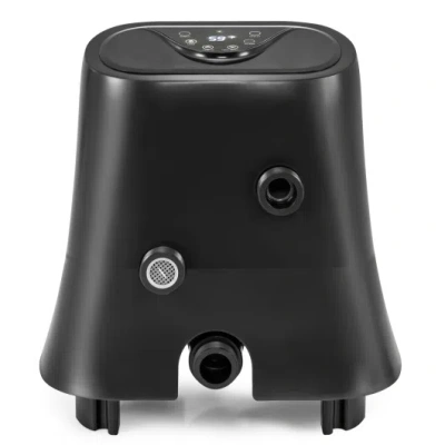 Costway 1350w Electric Heater Pump With Touch Panel And Led Display-black