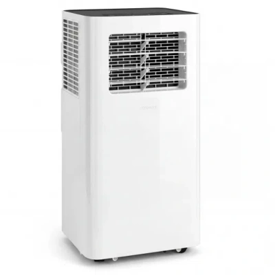Costway 14000 Btu 3-in-1 Smart Ac With Wi-fi And Remote Control & Window Kit-white In Multi