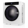 Costway 2.6 Cu.ft Compact Clothes Dryer With Touch Panel And 2 Modes In White