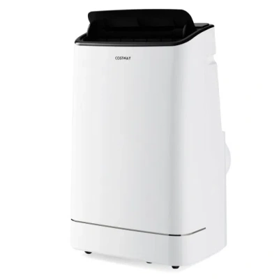 Costway 15000 Btu Portable Air Conditioner With App Control And Heat In White