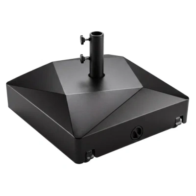 Costway 154lbs Mobile Fillable Patio Umbrella Base With 4 Wheels