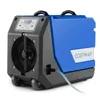 Costway 180 Ppd Commercial Dehumidifier With Pump Drain Hose And Wheels In Blue