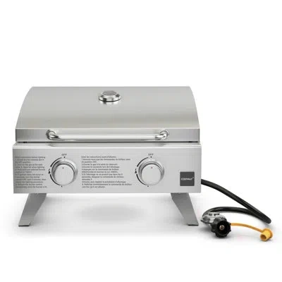Costway 2 - Burner Gas Grill In Stainless Steel