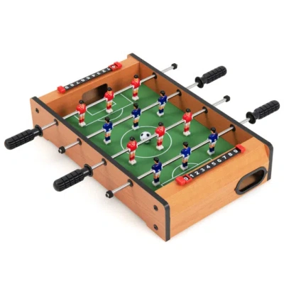 Costway 20 Inch Indoor Competition Game Soccer Table In Multi