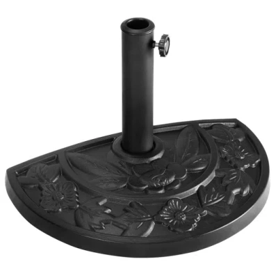 Costway 20 Inch Outdoor Patio Half Round Umbrella Base