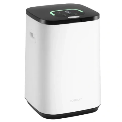 Costway 23l Large Hot Towel Heater With Rapid Heating And Adjustable Timer-white