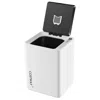 Costway 23l Large Towel Warmer Bucket With Timer And Overheat Protection In White