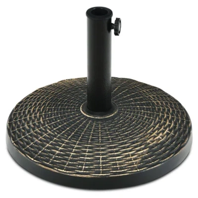 Costway 27 Lbs Patio Market Umbrella Base Stand