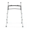 Costway 2-button Folding Walker Lightweight With 7-level Adjustable Height In Multi