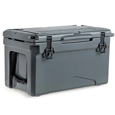 Costway 30 Quarts Ice Chest Cooler In Gray