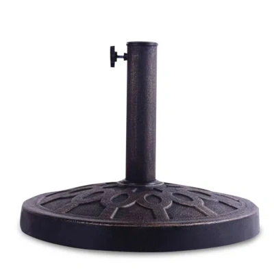 Costway 30lbs 18 Inches Heavy Duty Outdoor Patio Market Umbrella Base