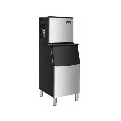 Costway 353lbs/24h Split Commercial Ice Maker With 198 Lbs Storage Bin