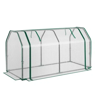 Costway 3.95' W X 1.79' D Mini Greenhouse