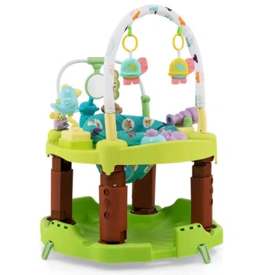 Costway 3-in-1 Baby Activity Center With 3-position For 0-24 Months-green