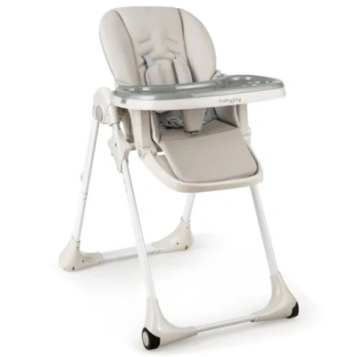 Costway 3-in-1 Convertible Baby High Chair For Toddlers-gray