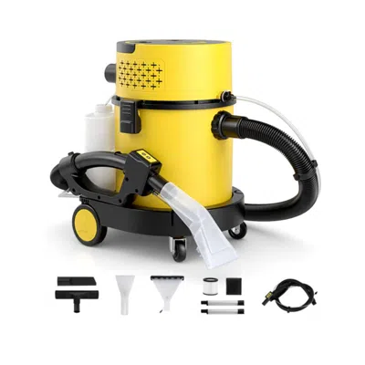 Costway 4-in-1 Portable Wet Dry Vacuum Cleaner-yellow