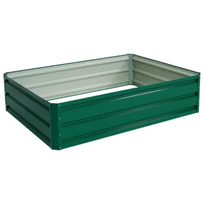 Costway 47.5 Inch Patio Raised Garden Bed Vegetable Flower Planter In Multi