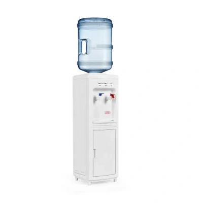 Costway 5 Gallons Hot And Cold Water Cooler Dispenser With Child Safety Lock In Multi