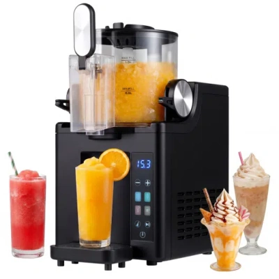 Costway 68 oz Frozen Drink Maker And Slushy Machine For Home-black