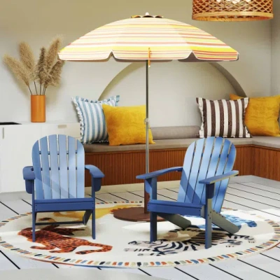 Costway 7 Pieces Outdoor Relaxation Bundle - Complete Patio Set In Multi