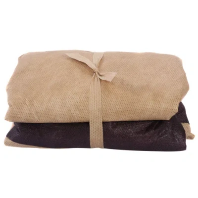 Costway 72 Inch Waterproof Oval/rect Garden Table Cover In Brown