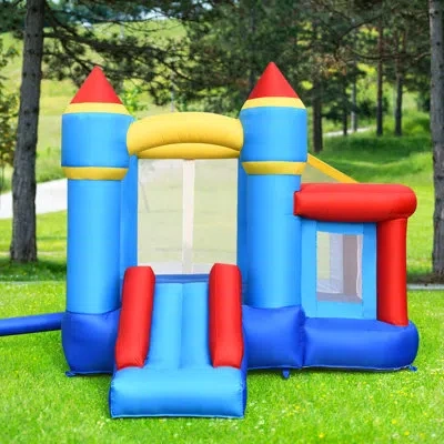 Costway 7.83' X 8.83' Bounce House With Air Blower
