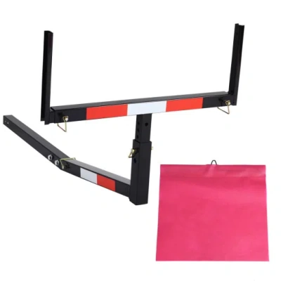 Costway Adjustable Steel Pick Up Truck Bed Hitch Extender In Multi