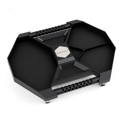 Costway Automotive Rolling Tool Creeper With 4 Swivel Casters And 30 Lbs Weight Capacity-black