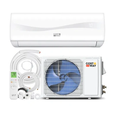 Costway Blast Series 9100 Btu 19 Seer2 208-230v Mini Split Air Conditioner With Heat Pump In Multi