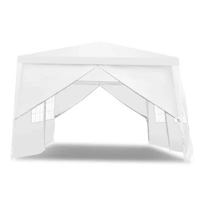 Costway Canopy Party Wedding Tent In White