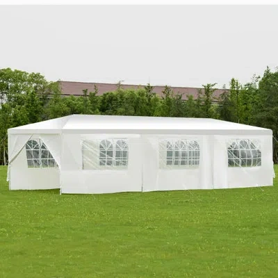 Costway Canopy Party Wedding Tent In White