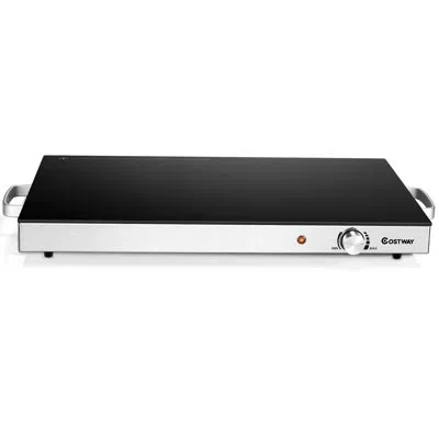 Costway Electric Hot Plate In Silver;black