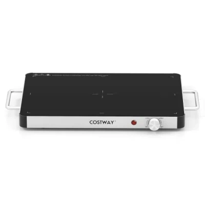 Costway Electric Warming Tray Food Warmer With Adjustable Temperature Control In Multi