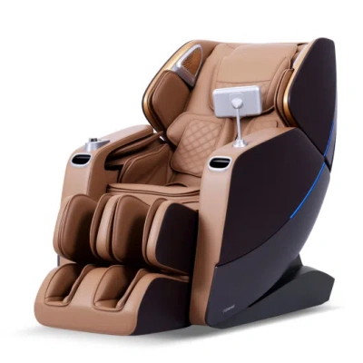 Costway Enjoyment 30-2024 Sl Track 4d Full Body Massage Chair Zero Gravity Electric Shiatsu Massage Recliner In Multi
