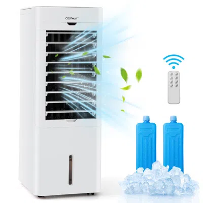 Costway Evaporative Air Cooler And Heater With 3 Modes 3 Speeds And 2 Ice Boxes