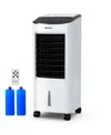 Costway Evaporative Portable Air Cooler Fan & Humidifier With Filter Remote Control In Multi