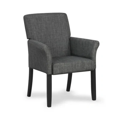 Costway Executive Guest Chair Reception Waiting Room Arm Chair-gray