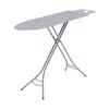 Costway Foldable Ironing Board With Iron Rest And Adjustable Height-gray