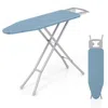 Costway Full Size Ironing Board With Iron Rest And 7-level Height-gray