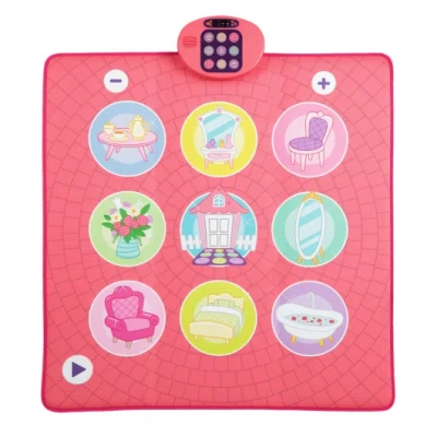 Costway Fun Dance Mat For Kids Dance Pad Game Toy In Multi