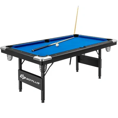 Costway Goplus Foldable Indoor/outdoor Use Table Billiard Table (89mm Thick)