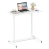 Costway Height Adjustable Computer Desk Sit To Stand Rolling Table In Multi