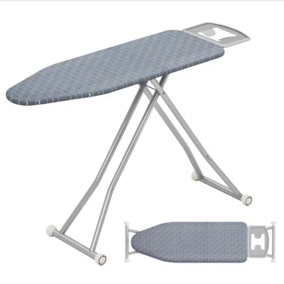 Costway Ironing Board With Iron Rest And Removable Silver-gray