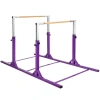 Costway Kids Double Horizontal Bars Gymnastic Training Parallel Bars ...