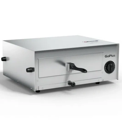 Costway Kitchen Commercial Pizza Oven Stainless Steel Pan In White