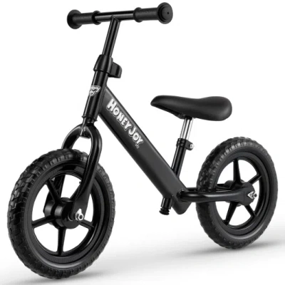 Costway Lightweight Toddler Balance Bike No Pedal Training Bicycle-black