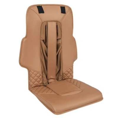 Costway Massage Chair Backrest Cushion -therapy 03 Parts-coffee In Brown