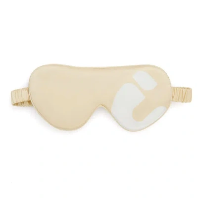 Costway Massage Chair Peripheral Products-silk Eye Mask (not For Sale) In Brown