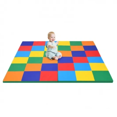 Costway Multi-colored 58 Inch Toddler Foam Play Mat